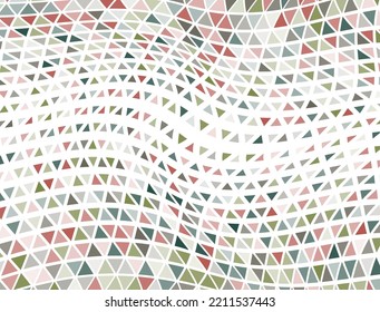 Hipster triángulos de medio tono vector. Fondo de banner de la estructura triangular de diseño. Chevron triángulos gráficos a medio tono.