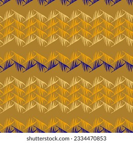 Hipster Tropical Vector Seamless Pattern. Nice Summer Fabrics. Beautiful Male Shirt Female Dress Texture. Monstera Feather Dandelion Banana Leaves Tropical Seamless Pattern. Doodle Floral Background.