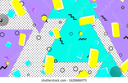 Hipster Turquoise Design. Lavender Gradient Print. Funny Texture. Lemon Template. Rectangular Fashion. Lilac Line Illustration. Aqua Composition. Stripes Background.