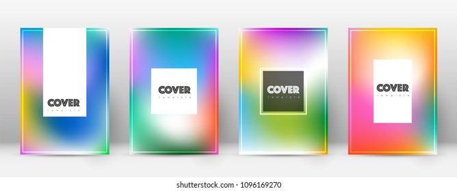 Hipster unequaled template for Brochure, Annual Report, Magazine, Poster, Corporate Presentation, Portfolio, Flyer. Alluring bright cover page.