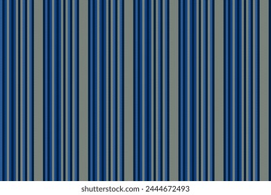 Hipster vector lines textile, smooth vertical seamless texture. Rest fabric background stripe pattern in dark and light colors.
