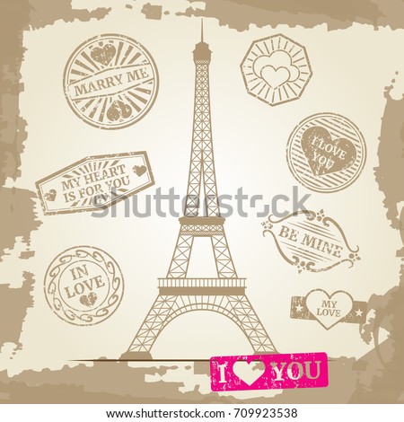 Similar – Image, Stock Photo Eiffel Tower in Paris