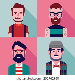 Hipster/character design
