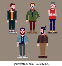 Hipster/character design