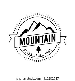 Hipstermountain Logo Template
