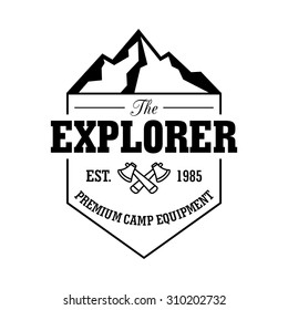 Hipstermountain Logo Template