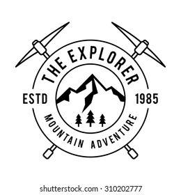 Hipstermountain Logo Template