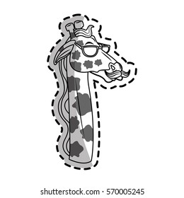 hipsters animals design