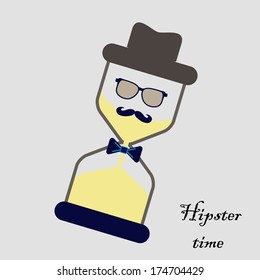 Hipster's hourglass