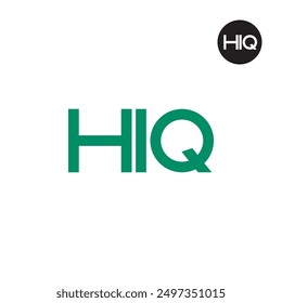 HIQ Logo Letter Monogram Design