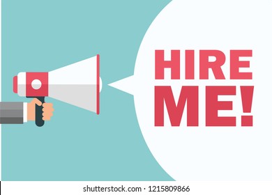 HIRE ME VECTOR