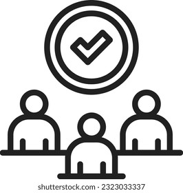 Imagen de icono de contratación. Adecuado para aplicaciones móviles.