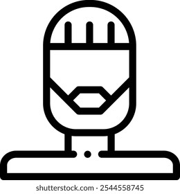 hired icon. Thin Linear Style Design Isolated On White Background