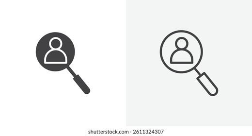 Hiring icon collection. vector illustration set
