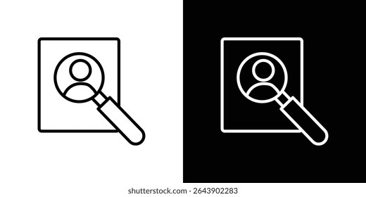 Icono de contratación Conjunto de Vector gráfico para diseño ui