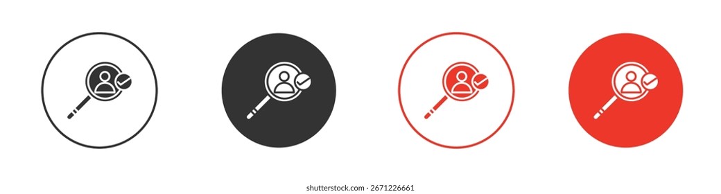 Ícone de contratação para logotipo, símbolo de sinal de vetor para design
