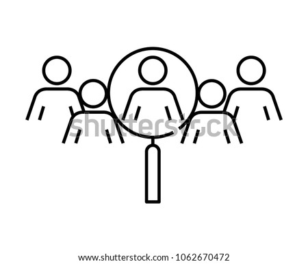 Hiring icon, vector illustration