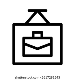 Hiring Icon Vector Symbol Design Illustration