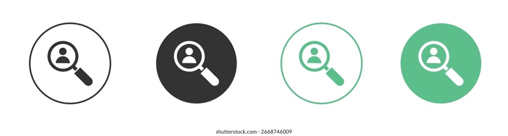 Hiring icon for your website or app. eps10