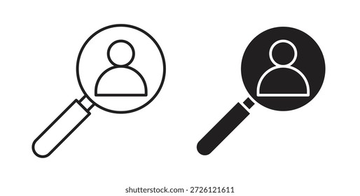 Símbolo de Vector con trazo editable y versiones planas
