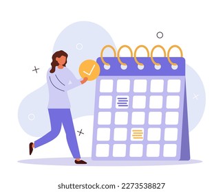 Hiring illustration. Hr manager searching potential job candidates. Characters writing CV and applying for work position. Job recruitment process concept. Vector illustration