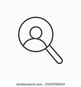 Hiring isolated icon. vector illustration.