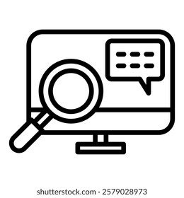 Hiring Otline  Icon Simple Vector Element For Design