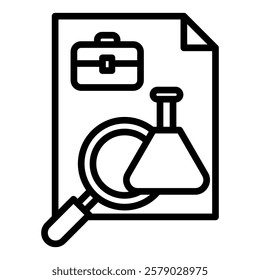 Hiring Otline  Icon Simple Vector Element For Design