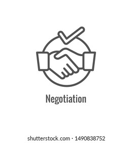 Hiring Process icon showing an aspect of being a new hire