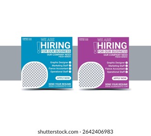 Hiring Social Media Post Design