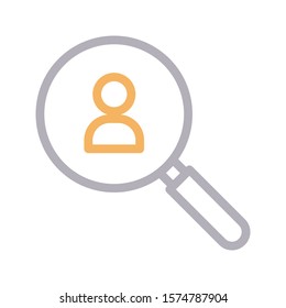 hiring vector color line icon 
