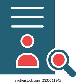 Hiring Vector Glyph Two Color Icon For Personal And Commercial Use.
