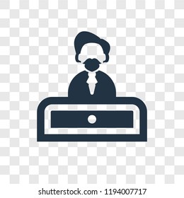 Hiring vector icon isolated on transparent background, Hiring transparency logo concept