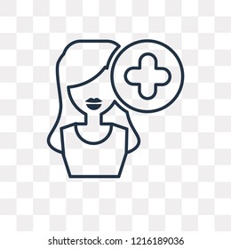 Hiring vector outline icon isolated on transparent background, high quality linear Hiring transparency concept can be used web and mobile