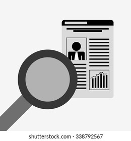 hiring workers design, vector illustration eps10 graphic 