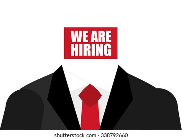 hiring workers design, vector illustration eps10 graphic 