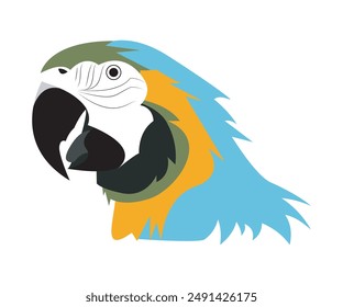 his Blue-and-Gold-Macaw clipart features a vibrant and detailed illustration of the iconic bird, perfect for adding a tropical touch to your projects. 