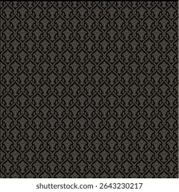 son élégant motif floral noir et blanc est idéal pour les bordures décoratives, les logos ou les créations graphiques d'inspiration vintage, avec des détails complexes et des feuilles courbes