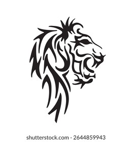 his elegant black and white floral design is ideal for decorative borders, logos, or vintage-inspired graphic designs, featuring intricate detailing and curved leaves