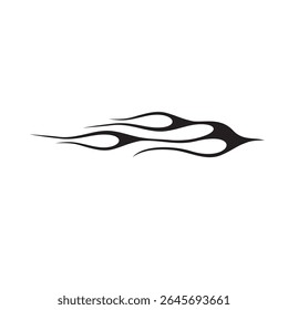 his elegant black and white floral design is ideal for decorative borders, logos, or vintage-inspired graphic designs, featuring intricate detailing and curved leaves