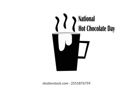 his is Eye Soothing, Trendy  Minimalist Icon Design for National Hot Chocolate Day. Express your unique style with our custom-designed Icon, featuring vibrant colors and eye-catching Graphics.

