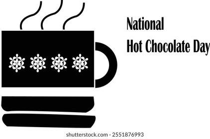 his is Eye Soothing, Trendy  Minimalist Icon Design for National Hot Chocolate Day. Express your unique style with our custom-designed Icon, featuring vibrant colors and eye-catching Graphics.

