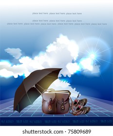 his time to travel background