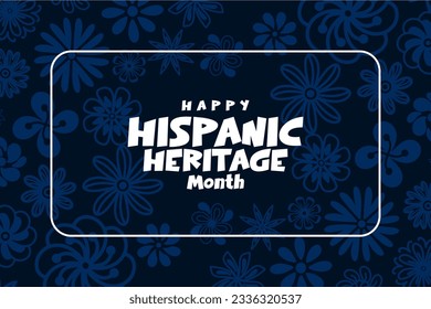 hispanic heritage month, holiday concept