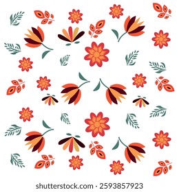 Hispanic Heritage Month. National Hispanic Heritage Month text, Spanish pattern.