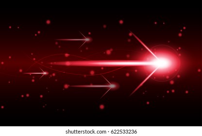 hi-speed symbol red background abstract technology sci fi innovation concept