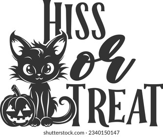 Hiss Or Treat - Halloween Cat