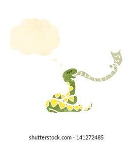 hissing snake cartoon