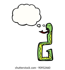 Schlangenkartoon