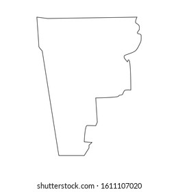 historic high country region map of the country of Georgia